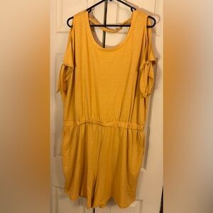 Plus size one piece lounge romper